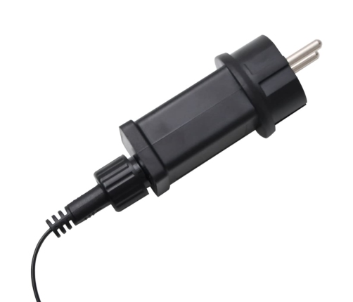 vidaXL piepūšama Ziemassvētku dekorācija, Salavecis un brieži, 130 cm