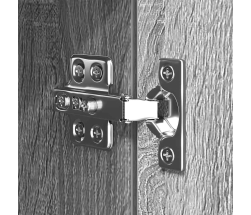 10-Daļīgs Tv Skapīšu Komplekts, Pelēka Ozola, Inženierijas Koks Vidaxl