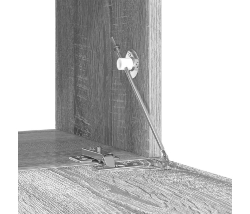 10-Daļīgs Tv Skapīšu Komplekts, Pelēka Ozola, Inženierijas Koks Vidaxl