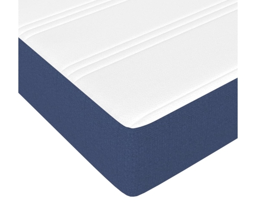 vidaXL kabatu atsperu matracis, zils, 180x200x20 cm, audums