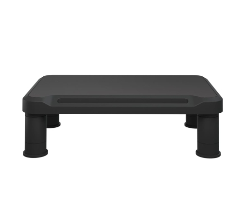 vidaXL monitora paliktnis, melns, 38x24x10,5 cm