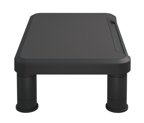 vidaXL monitora paliktnis, melns, 38x24x10,5 cm