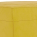 vidaXL kājsoliņš, 60x50x41 cm, dzeltens samts