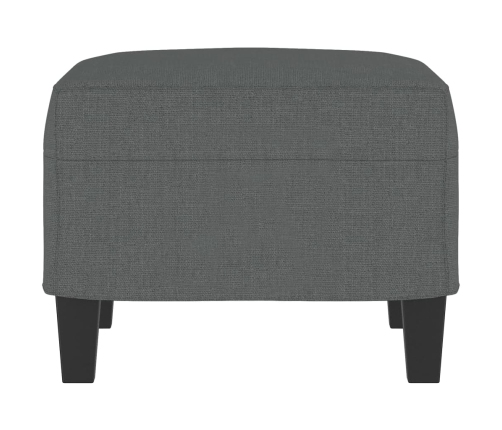 vidaXL kājsoliņš, tumši pelēks, 60x50x41 cm, audums