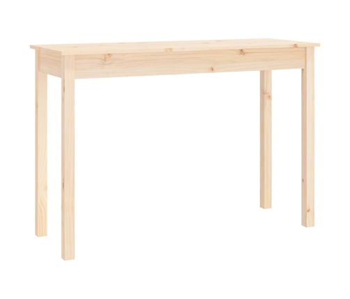 vidaXL konsoles galdiņš, 110x40x75 cm, priedes masīvkoks