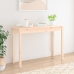 vidaXL konsoles galdiņš, 110x40x75 cm, priedes masīvkoks