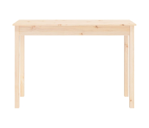 vidaXL konsoles galdiņš, 110x40x75 cm, priedes masīvkoks