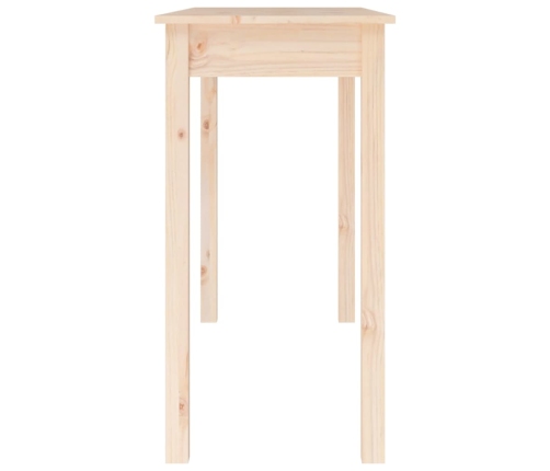 vidaXL konsoles galdiņš, 110x40x75 cm, priedes masīvkoks