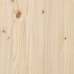 vidaXL konsoles galdiņš, 110x40x75 cm, priedes masīvkoks