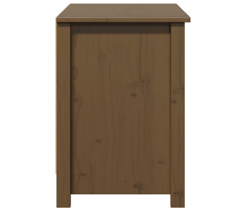 vidaXL TV skapītis, medus brūns, 103x36,5x52 cm, priedes masīvkoks