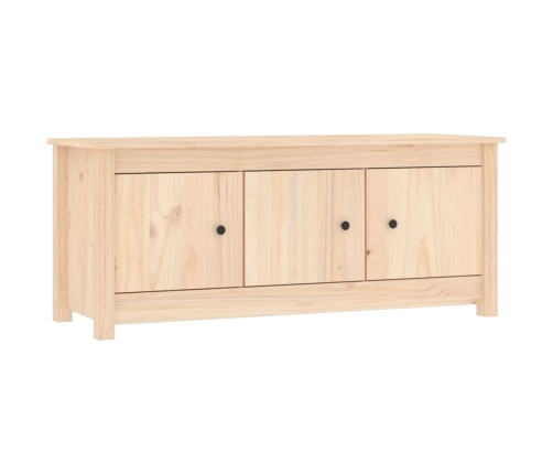 vidaXL apavu skapītis, 110x38x45,5 cm, priedes masīvkoks