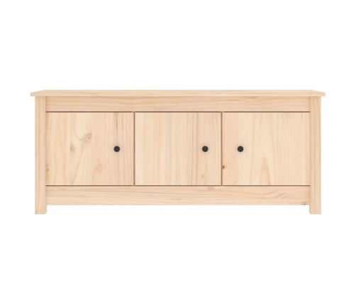 vidaXL apavu skapītis, 110x38x45,5 cm, priedes masīvkoks