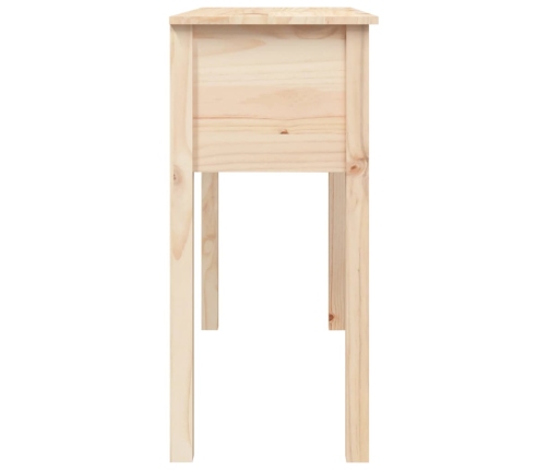 vidaXL konsoles galdiņš, 100x35x75 cm, priedes masīvkoks