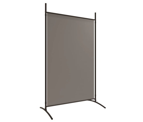 vidaXL 2-paneļu istabas aizslietnis, 175x180 cm, antracītpelēks audums