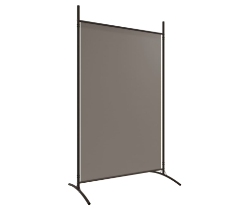 vidaXL 2-paneļu istabas aizslietnis, 348x180 cm, antracītpelēks audums