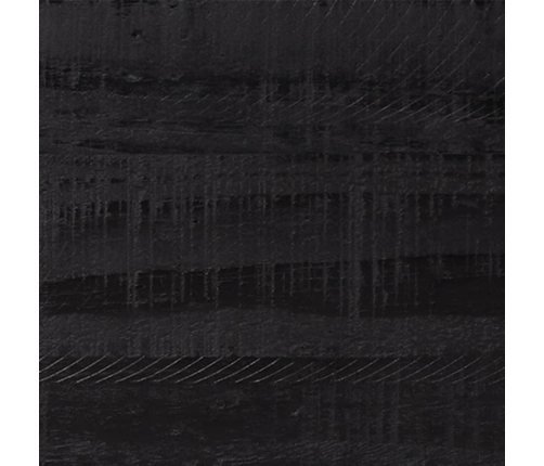 vidaXL TV plaukts, melns, 110x35x48 cm, priedes masīvkoks