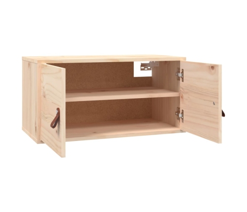 vidaXL sienas skapīši, 2 gab., 60x30x30 cm, priedes masīvkoks