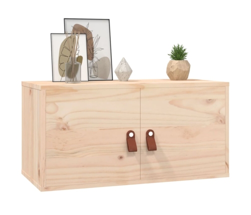 vidaXL sienas skapīši, 2 gab., 60x30x30 cm, priedes masīvkoks