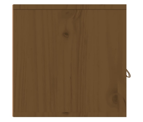 vidaXL sienas skapīši, 2 gab., brūni, 60x30x30 cm, priedes masīvkoks
