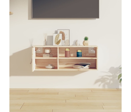 vidaXL sienas skapītis, 80x30x30 cm, priedes masīvkoks