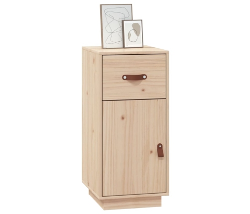 vidaXL kumode, 34x40x75 cm, priedes masīvkoks