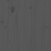 vidaXL augstais skapītis, pelēks, 34x40x108,5 cm, priedes masīvkoks
