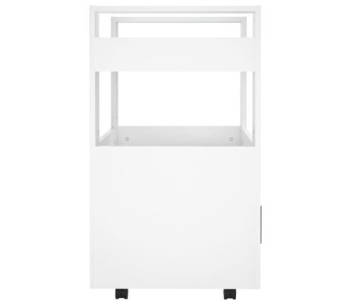Virtuves Ratiņi, Balti, 60X45X80 Cm, Inženierijas Koks Vidaxl