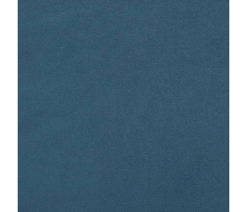 vidaXL galvgalis ar malām, tumši zils samts, 93x23x78/88 cm