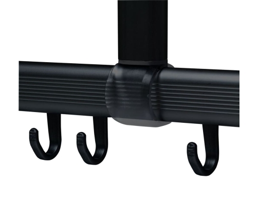 Sealskin dušas aizkaru sliežu komplekts Easy-Roll, melns