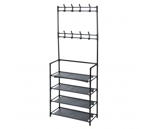 Storage solutions apģērbu pakaramais ar 4 plauktiem, 60x26x155 cm