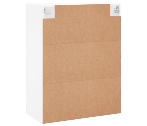 vidaXL sienas skapīši, 2 gab., balti, 69,5x34x90 cm