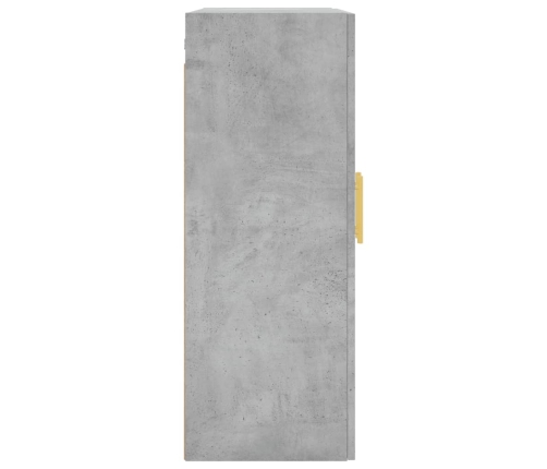 vidaXL sienas skapīši, 2 gab., betona pelēks, 69,5x34x90 cm