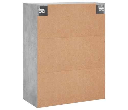 vidaXL sienas skapīši, 2 gab., betona pelēks, 69,5x34x90 cm