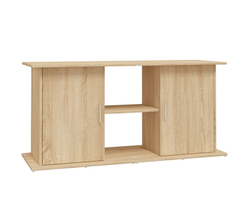 vidaXL akvārija statīvs, ozolkoka, 121x41x58 cm, inženierijas koks