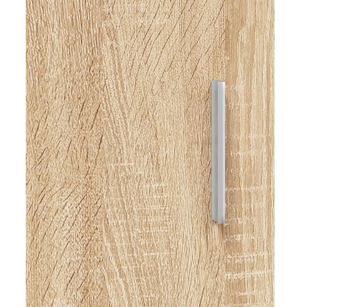 vidaXL akvārija statīvs, ozolkoka, 121x41x58 cm, inženierijas koks