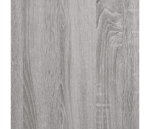 vidaXL konsoles galdiņš, pelēcīgs, 102x35x90 cm, inženierijas koks