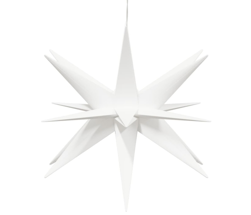 Ziemassvētku Lampa Ar Led, Salokāma, Balta, 43 Cm Vidaxl