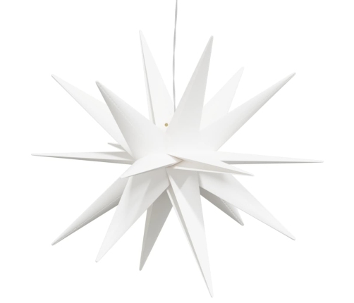 Ziemassvētku Lampa Ar Led, Salokāma, Balta, 43 Cm Vidaxl