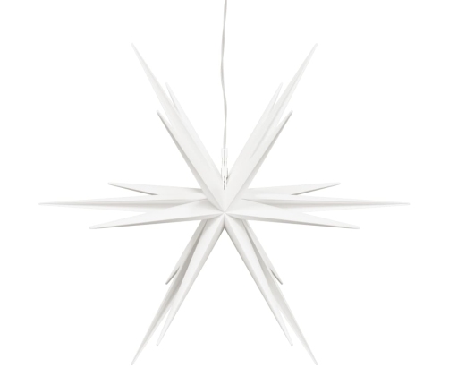 Ziemassvētku Lampa Ar Led, Salokāma, Balta, 43 Cm Vidaxl