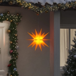 Ziemassvētku Lampa Ar Led, Salokāma, Dzeltena, 43 Cm Vidaxl Ziemassvētku Lampa Ar Led, Salokāma, Dzeltena, 43 Cm Vidaxl