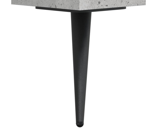 vidaXL kumode, betona pelēka, 90x34x80 cm, inženierijas koks