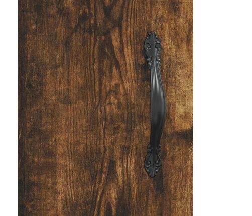 vidaXL kumode, ozolkoka krāsa, 90x34x80 cm, inženierijas koks