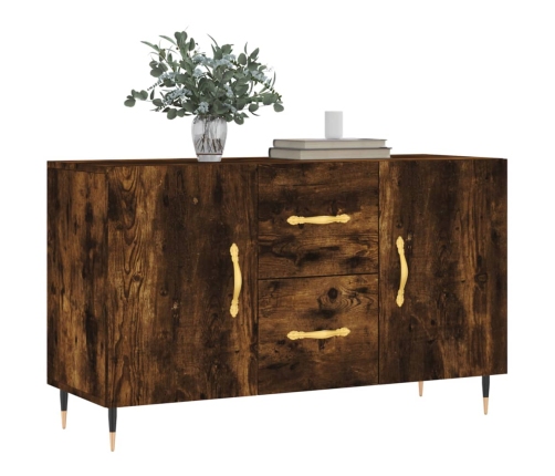 vidaXL kumode, ozolkoka krāsa, 100x36x60 cm, inženierijas koks