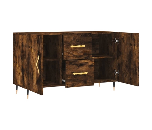 vidaXL kumode, ozolkoka krāsa, 100x36x60 cm, inženierijas koks