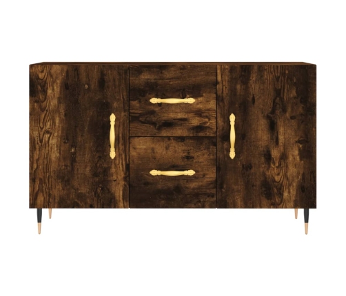 vidaXL kumode, ozolkoka krāsa, 100x36x60 cm, inženierijas koks