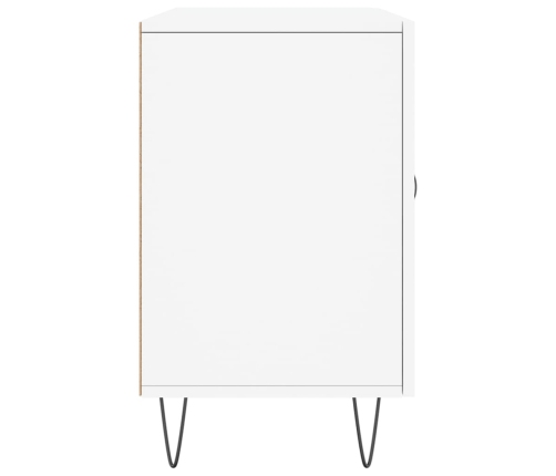 vidaXL kumode, balta, 100x36x60 cm, inženierijas koks