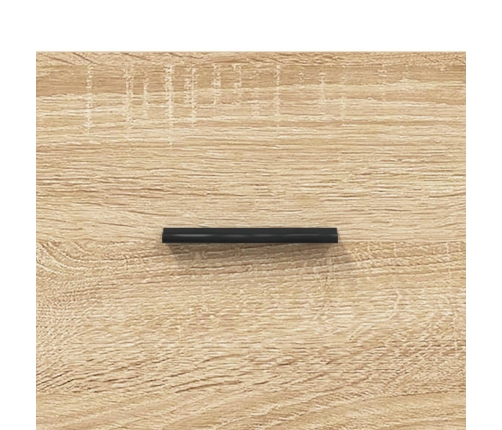 vidaXL kumode, ozolkoka krāsa, 100x36x60 cm, inženierijas koks