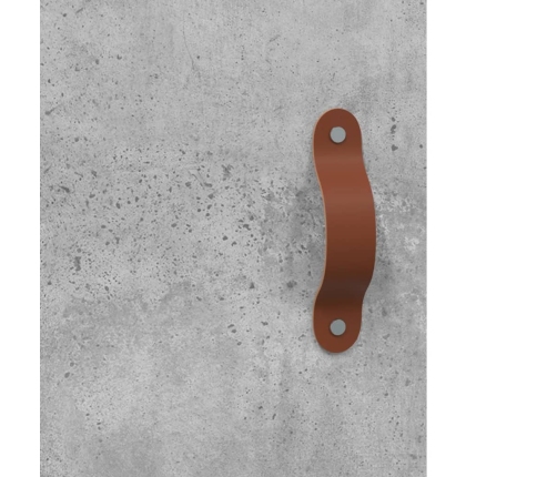 vidaXL augstais skapītis, pelēks, 69,5x31x115 cm, inženierijas koks