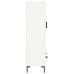 vidaXL augstais skapītis, balts, 69,5x31x115 cm, inženierijas koks