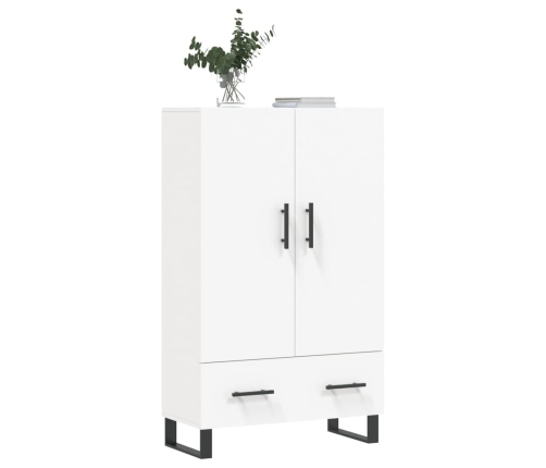 vidaXL augstais skapītis, balts, 69,5x31x115 cm, inženierijas koks